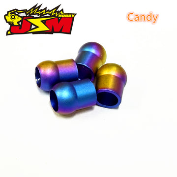 Buy candy Jsm Hobby 3mm Titanium Arm Pin Ball (4) For REVED RDX&amp;YOKOMO YD2/MD/SD/RD/BD JSM-301