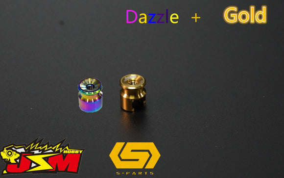 JSM Hobby TITANIUM Battery Grips with bullet plugs 4/5mm