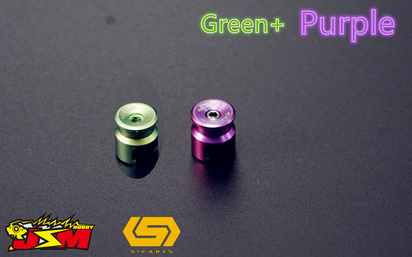 JSM Hobby TITANIUM Battery Grips with bullet plugs 4/5mm