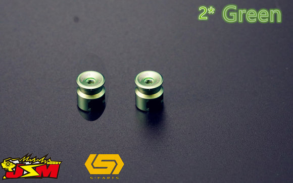 JSM Hobby TITANIUM Battery Grips with bullet plugs 4/5mm