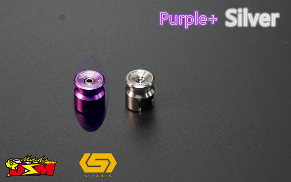 JSM Hobby TITANIUM Battery Grips with bullet plugs 4/5mm