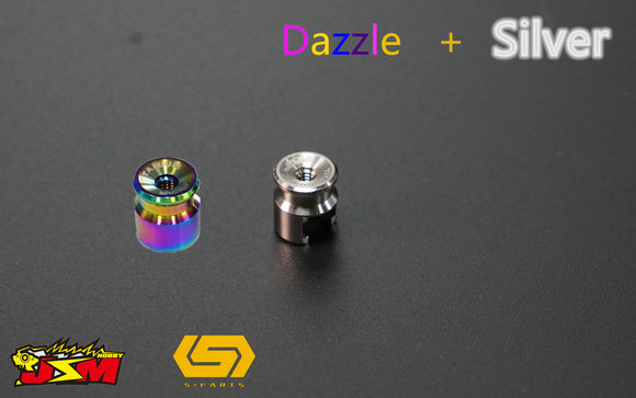 JSM Hobby TITANIUM Battery Grips with bullet plugs 4/5mm