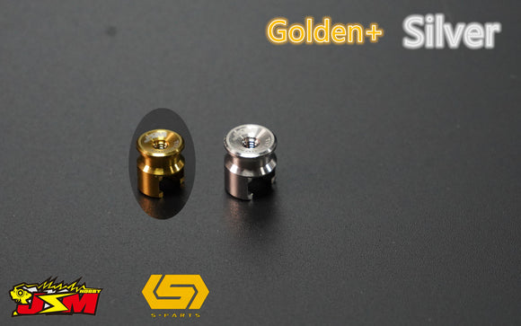 JSM Hobby TITANIUM Battery Grips with bullet plugs 4/5mm