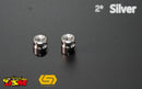 JSM Hobby TITANIUM Battery Grips with bullet plugs 4/5mm-25
