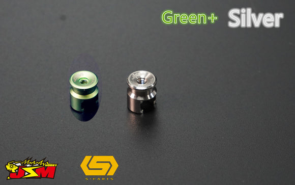 JSM Hobby TITANIUM Battery Grips with bullet plugs 4/5mm