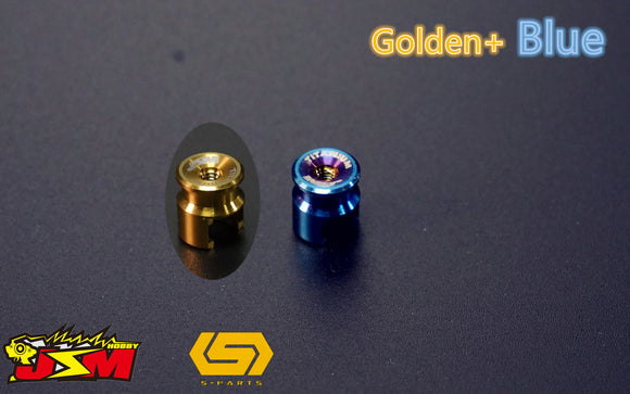 JSM Hobby TITANIUM Battery Grips with bullet plugs 4/5mm