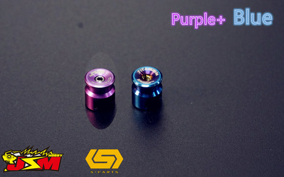 JSM Hobby TITANIUM Battery Grips with bullet plugs 4/5mm