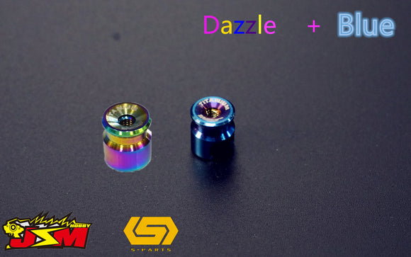 JSM Hobby TITANIUM Battery Grips with bullet plugs 4/5mm