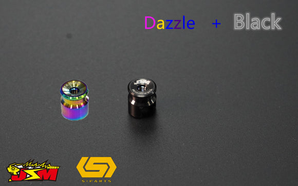 JSM Hobby TITANIUM Battery Grips with bullet plugs 4/5mm