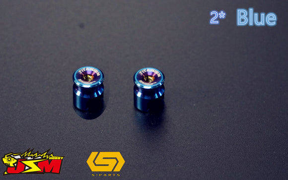 JSM Hobby TITANIUM Battery Grips with bullet plugs 4/5mm