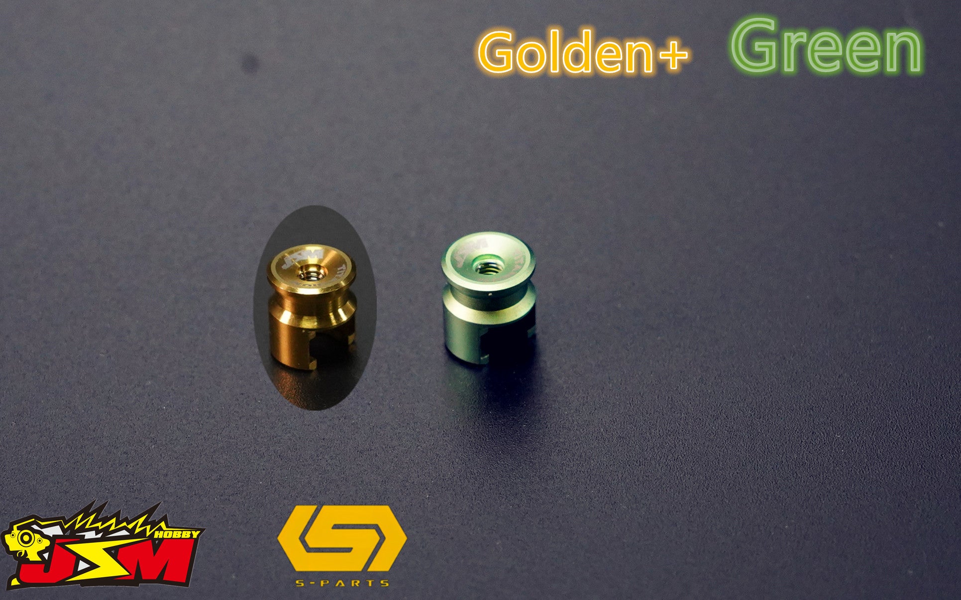 JSM Hobby TITANIUM Battery Grips with bullet plugs 4/5mm