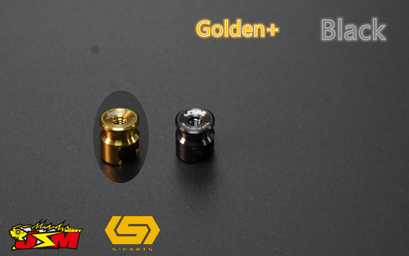 JSM Hobby TITANIUM Battery Grips with bullet plugs 4/5mm